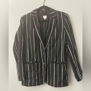 Black and White Blazer